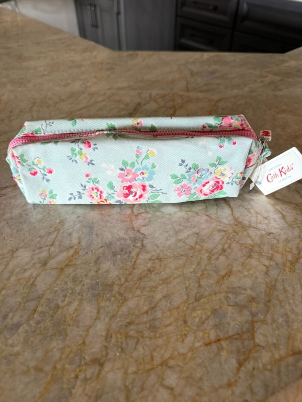 Cath Kidston Small Zippered Cosmetic / Pencil Case NWT
